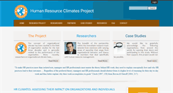 Desktop Screenshot of hrclimate.com